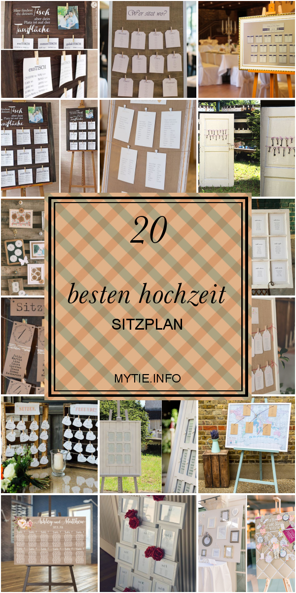 20 Besten Hochzeit Sitzplan